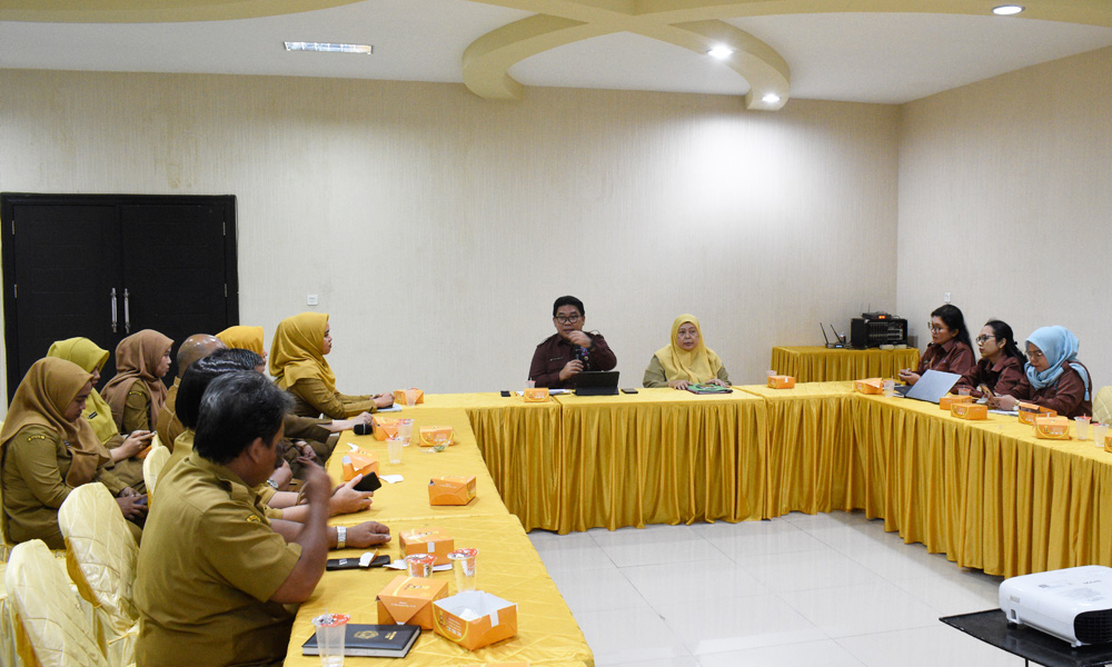 Rapat Koordinasi Penyusunan Kebijakan Manajemen Talenta dengan Kantor Regional VI BKN Medan