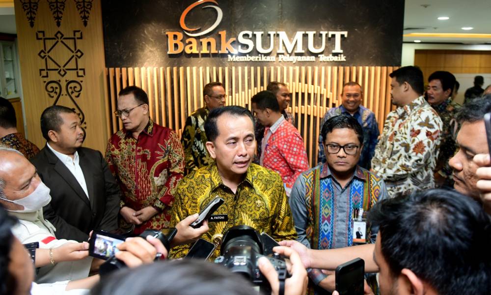 Pimpin RUPS LB PT Bank Sumut, Pj Gubernur Agus Fatoni Sebut Tak Ada Perubahan Direksi