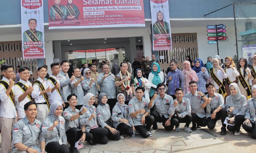 Cegah Stunting Sejak Dini, Pj Gubernur Sumut Agus Fatoni Terus Dorong Pemberian TTD Serentak se-Sumut