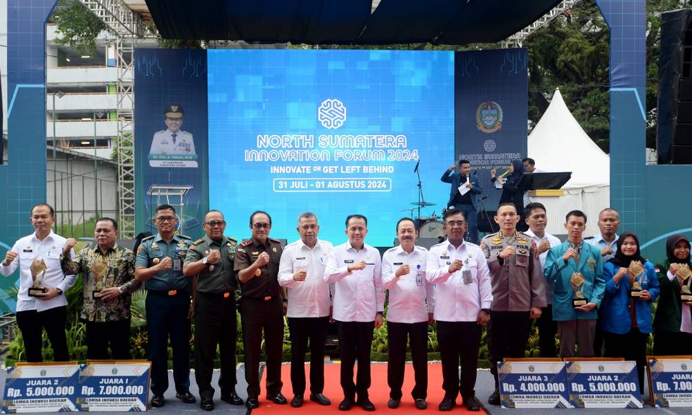 Dongkrak Ekosistem Inovasi Sumut, Pj Gubernur Agus Fatoni Luncurkan Gerakan Inovasi Serentak se-Sumut